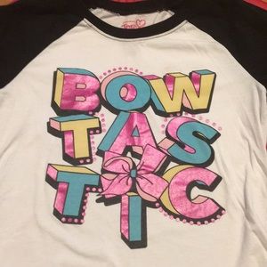 Jojo Siwa 3/4 sleeved shirt